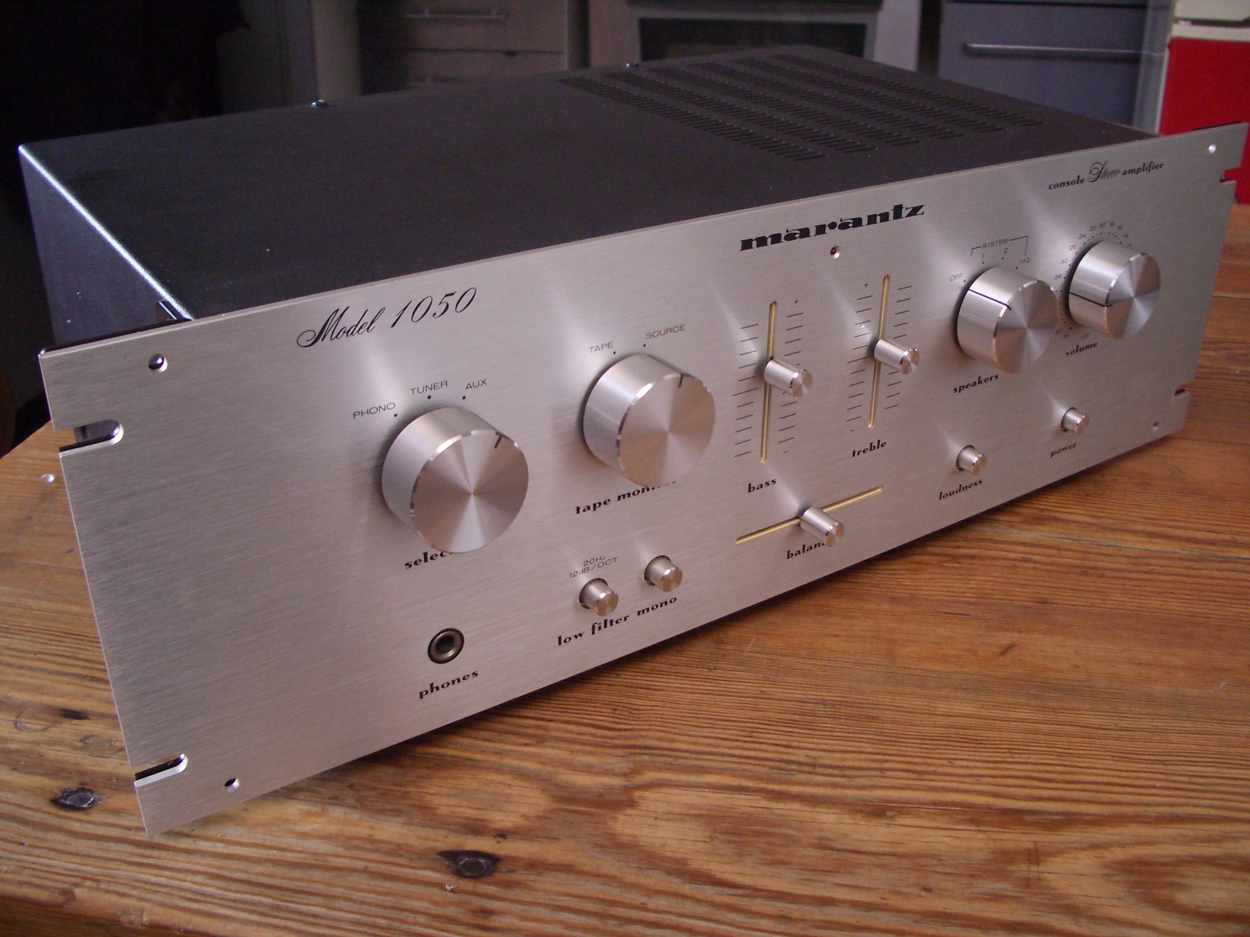 AMPLI MARANTZ 1050 USA MODEL RACK RARE AMPLIFIER DESIGN HIFI VINTAGE | eBay