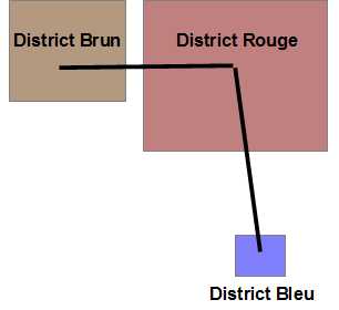 Carte districts