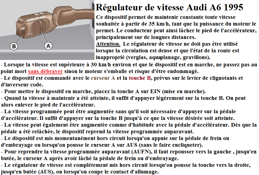 Audi A6 1995 r&Atilde;&copy;gul vit