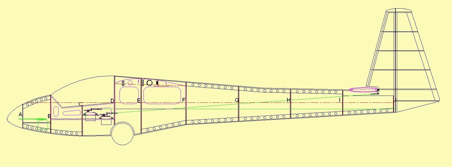 Fuselage profil
