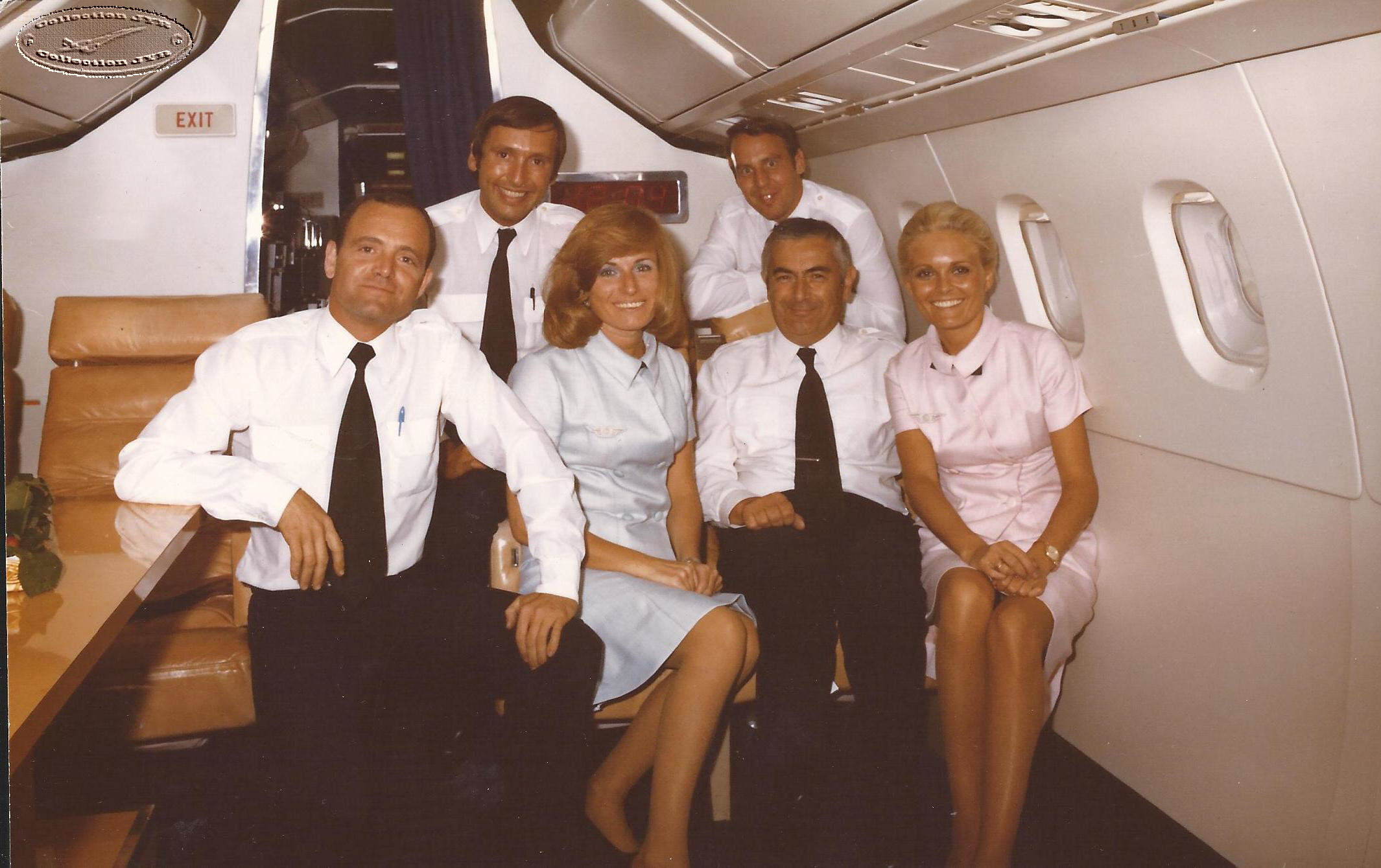 Concorde Equipage du Vol Pr&Atilde;&copy;sidentiel -Kinshasa 001-Filigrane