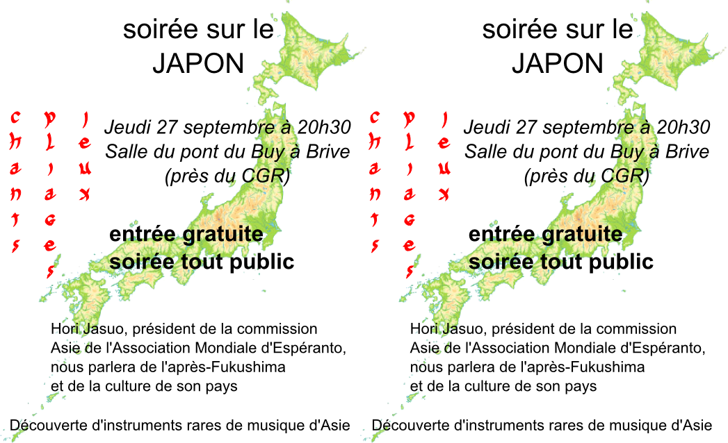 Affiches tracts  - tract japon