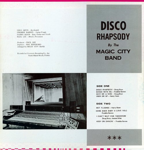 LP Magic City Band - Disco Rhapsody (Magic Disco Band/198?) 13121205185616151011812281