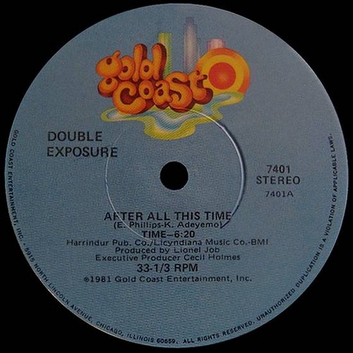 12" Double Exposure - After All This Time (Gold Coast/1981) 13121210264316151011813031
