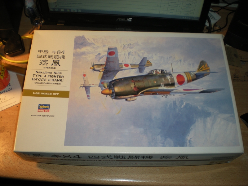 Nakajima Ki84 Type 4 "Franck"-Hasegawa-1/32 1401060826009761711876390