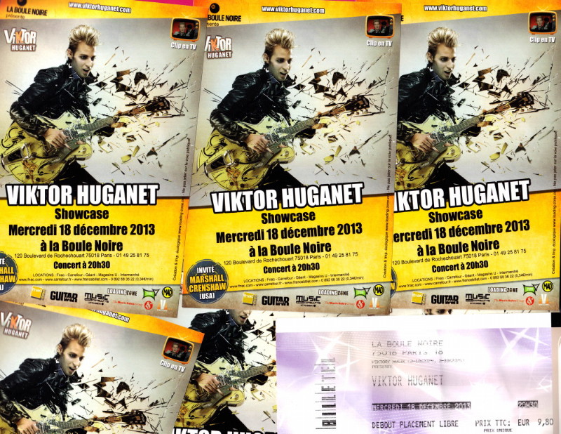 VIKTOR HUGANET ("Busca Boogie") 18/12/2013 La Boule Noire (Paris) : compte rendu 14011210002616724011892078