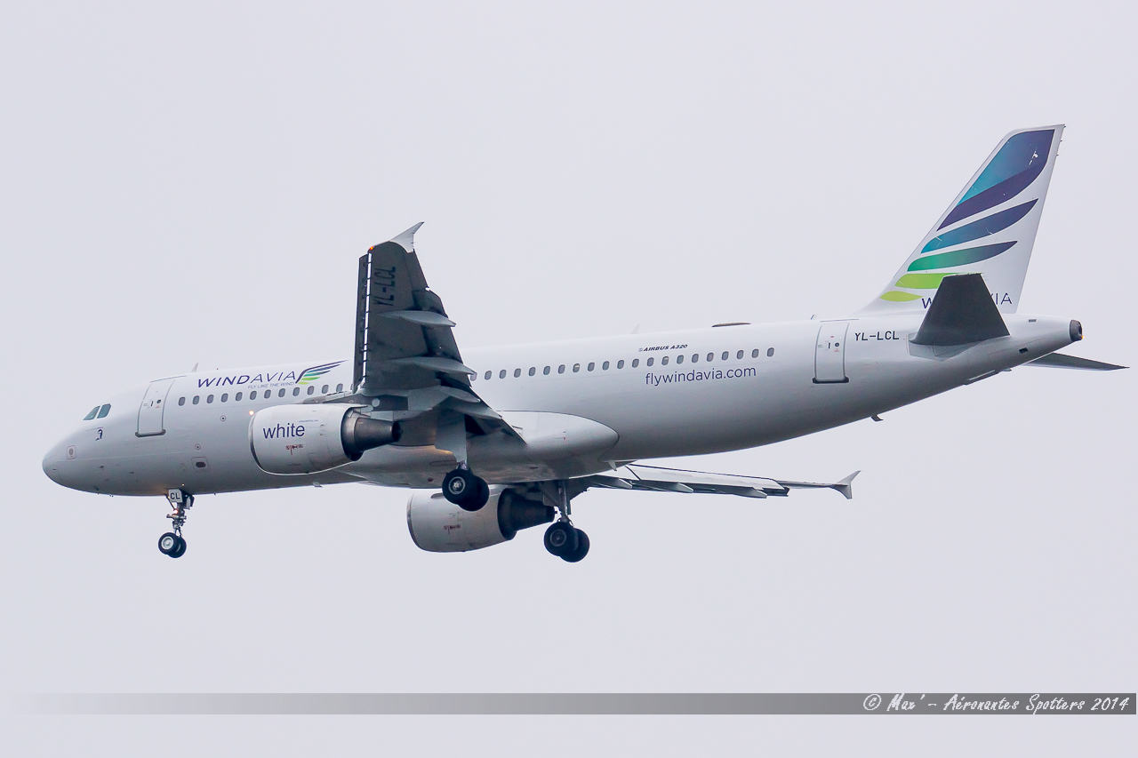 [05/01/2014] Airbus A320 (YL-LCL) Windavia 14011312073216756011892398