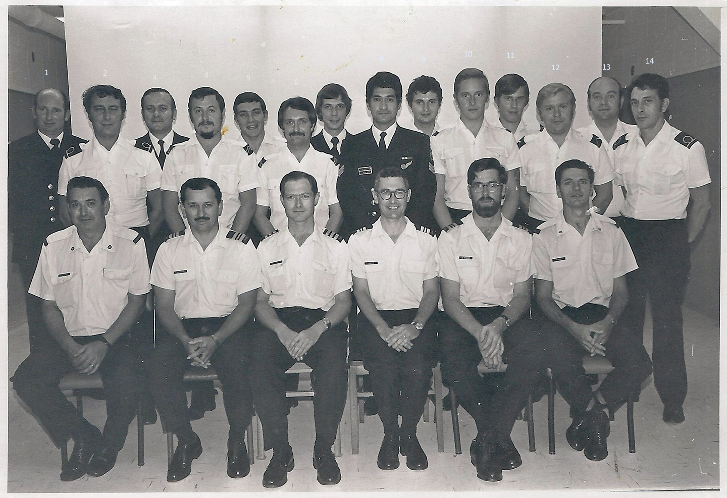 Halifax 1976, Belgian Navy students for AN/SQS-505 sonar 1402140430348733011982918