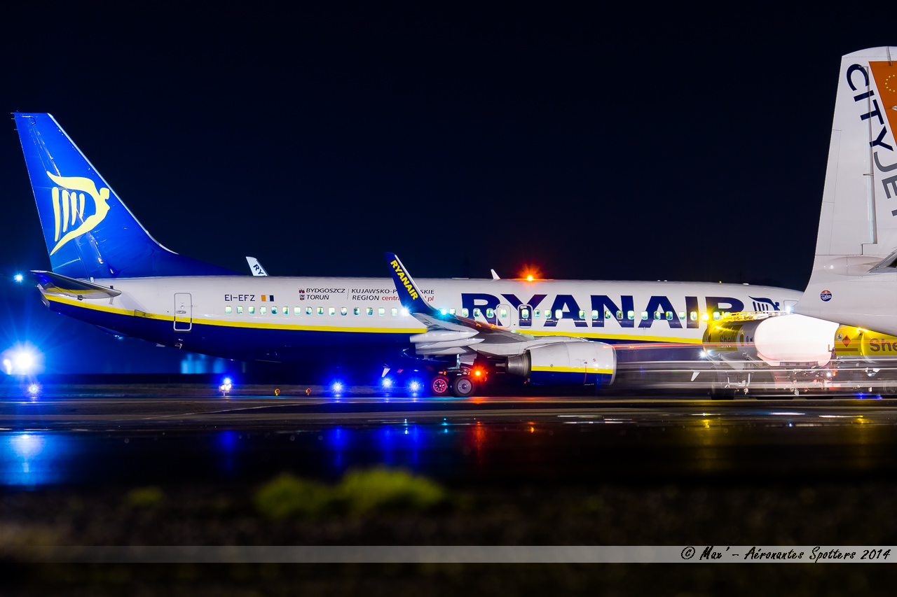 [16/02/2014] Boeing B737-800 (EI-EFZ) Ryanair : "Kujawsko-Pomorskie Region"  14021610123617199511990017