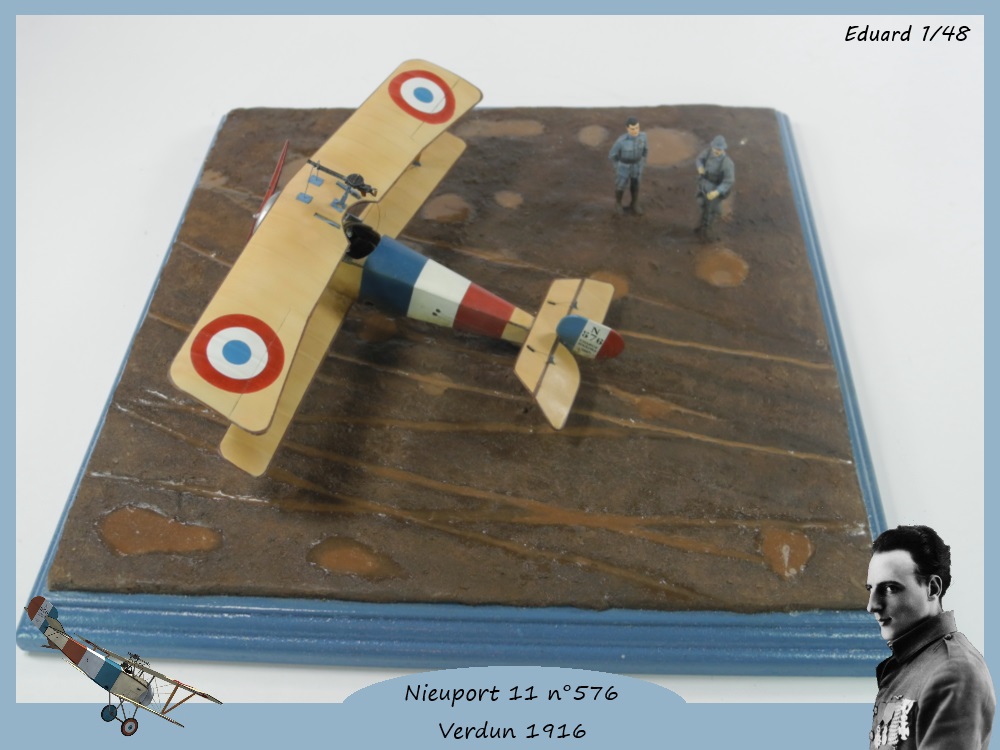 1/48 Eduard Nieuport 11 n°576 avion de Jean Navarre Verdun Mars 1916 14022001105114768311999065