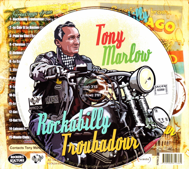 TONY MARLOW, “Rockabilly Troubadour” (2013) : chronique CD 14030906064616724012049922