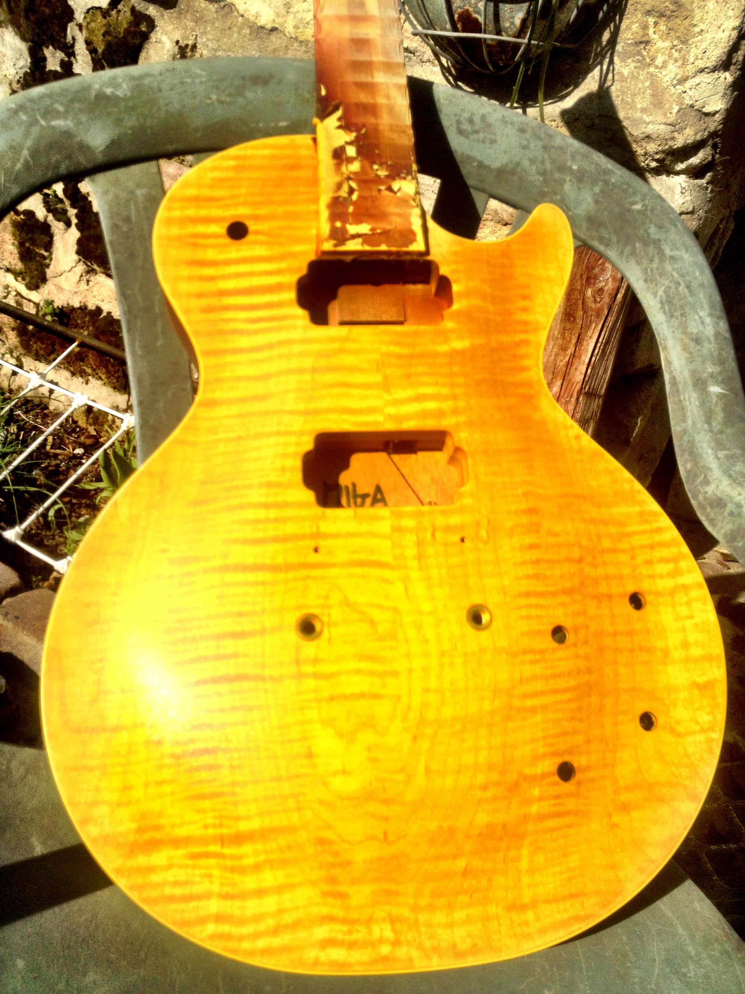 Les Paul 1 ere peinture