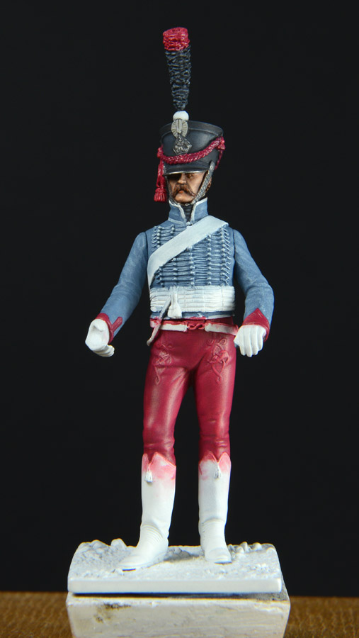 Trompette de Hussards du 3ème Régiment vers 1808 1403140609293593412065113