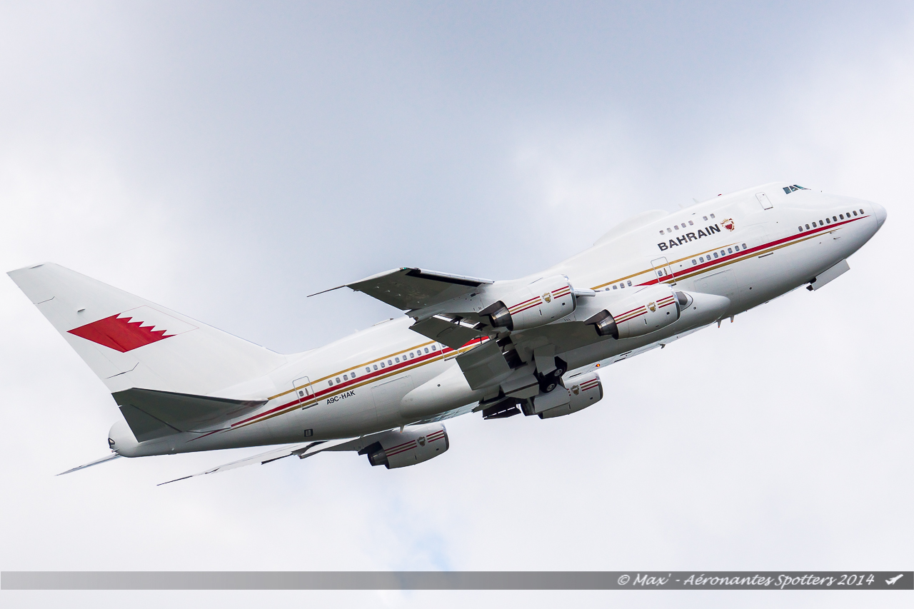 boeing - [11/04/2014] Boeing B747SP (A9-CHAK) Bahrain Royal Flight   14042712070117438712180330