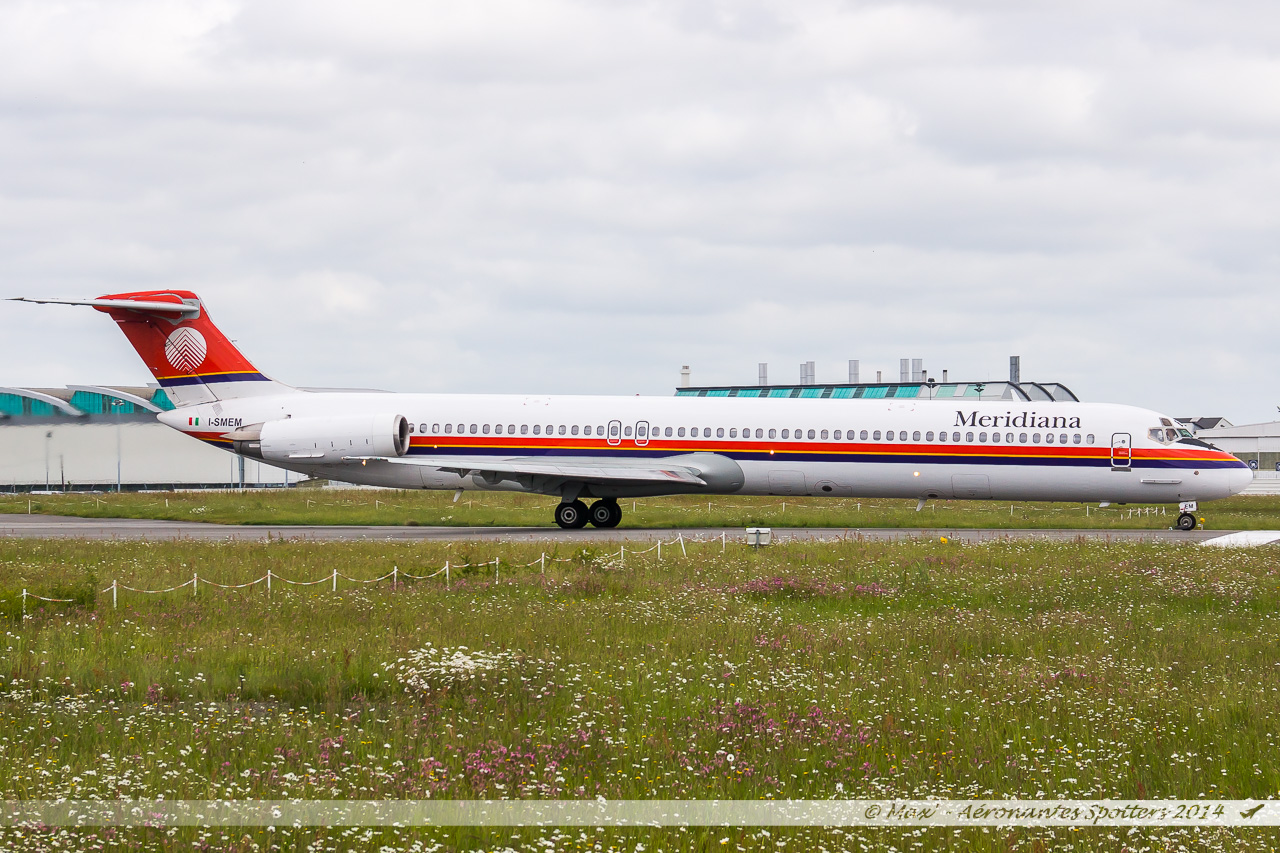 [09/05/2014] McDonnell Douglas MD-82 (I-SMEM) Meridiana 14051001523717438712223487