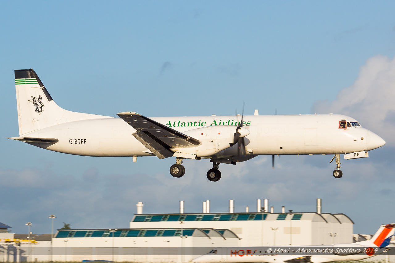 Spotting du 11/05/2014 : A332 Syphax + Bae ATP Atlantic Airlines 14051203063517438712230854
