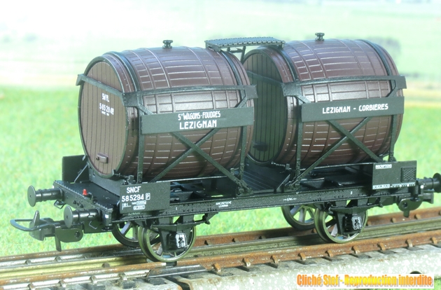 Coffret 2 Wagons Bi Foudre Félix Potin & SPN – Échelle HO, Marque Sachsenmodelle – Pour Passionnés De Trains