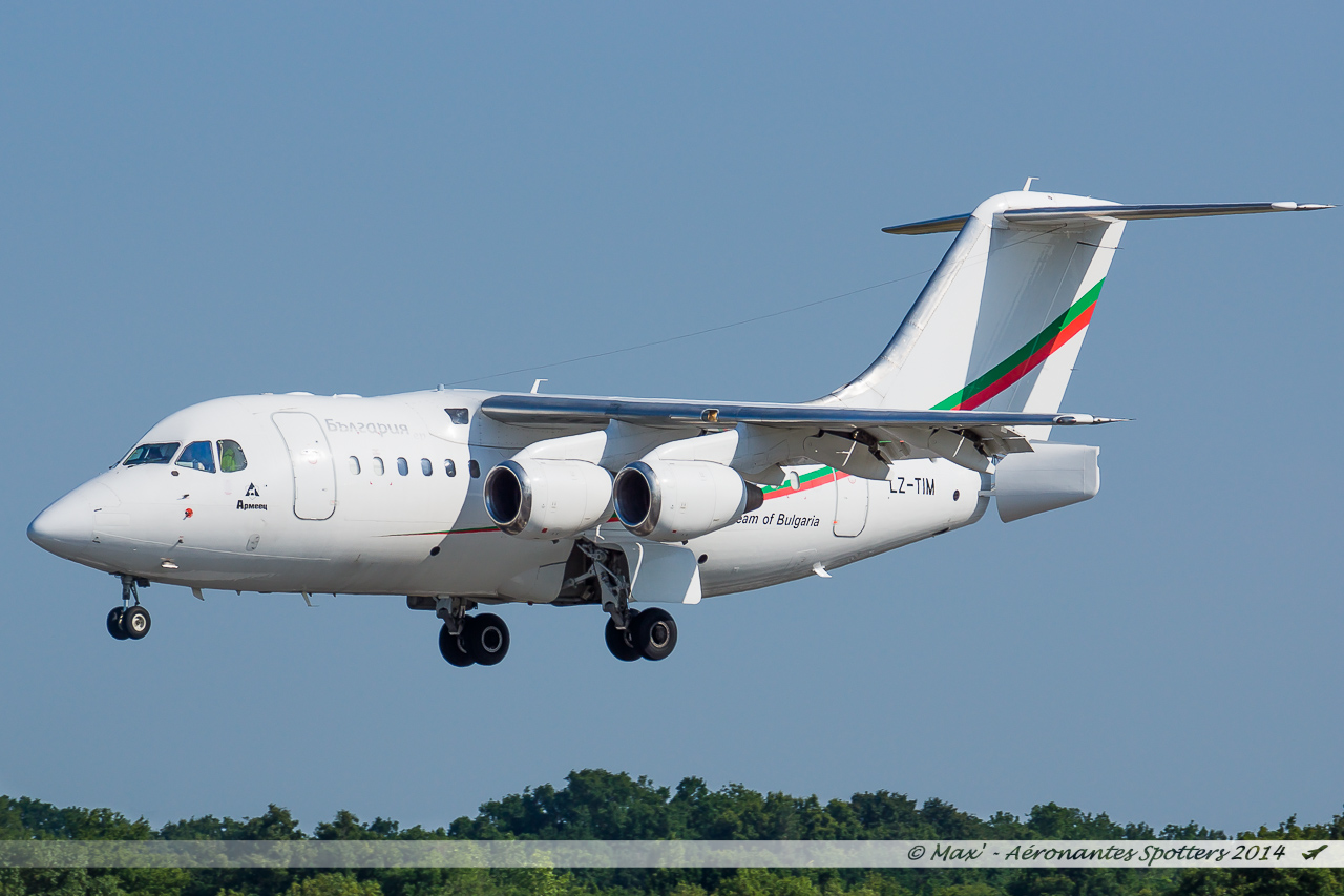 [21/06/2014] AVRO RJ70 (LZ-TIM) BULGARIA AIR 14062202212317438712335348