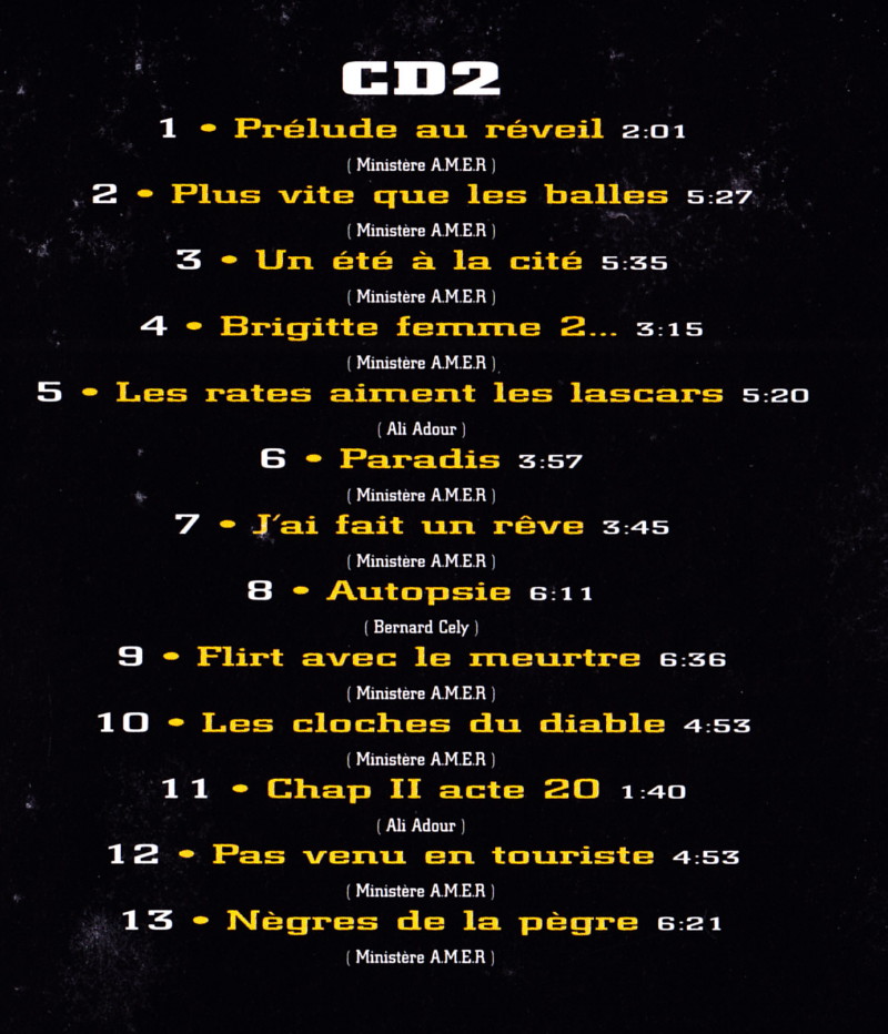 MINISTÈRE A.M.E.R. (les 20 ans de l'album "95200") 22/09/2014 Olympia (Paris) : compte rendu 14062605190916724012346794
