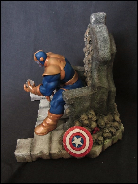 Statue Thanos sur son trône 1/6 14070807324416083612374712