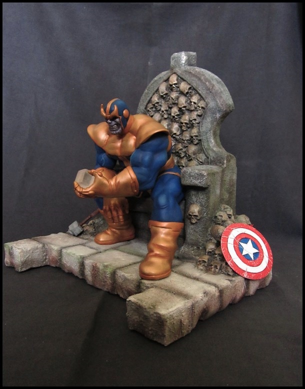 Statue Thanos sur son trône 1/6 14070807324816083612374713