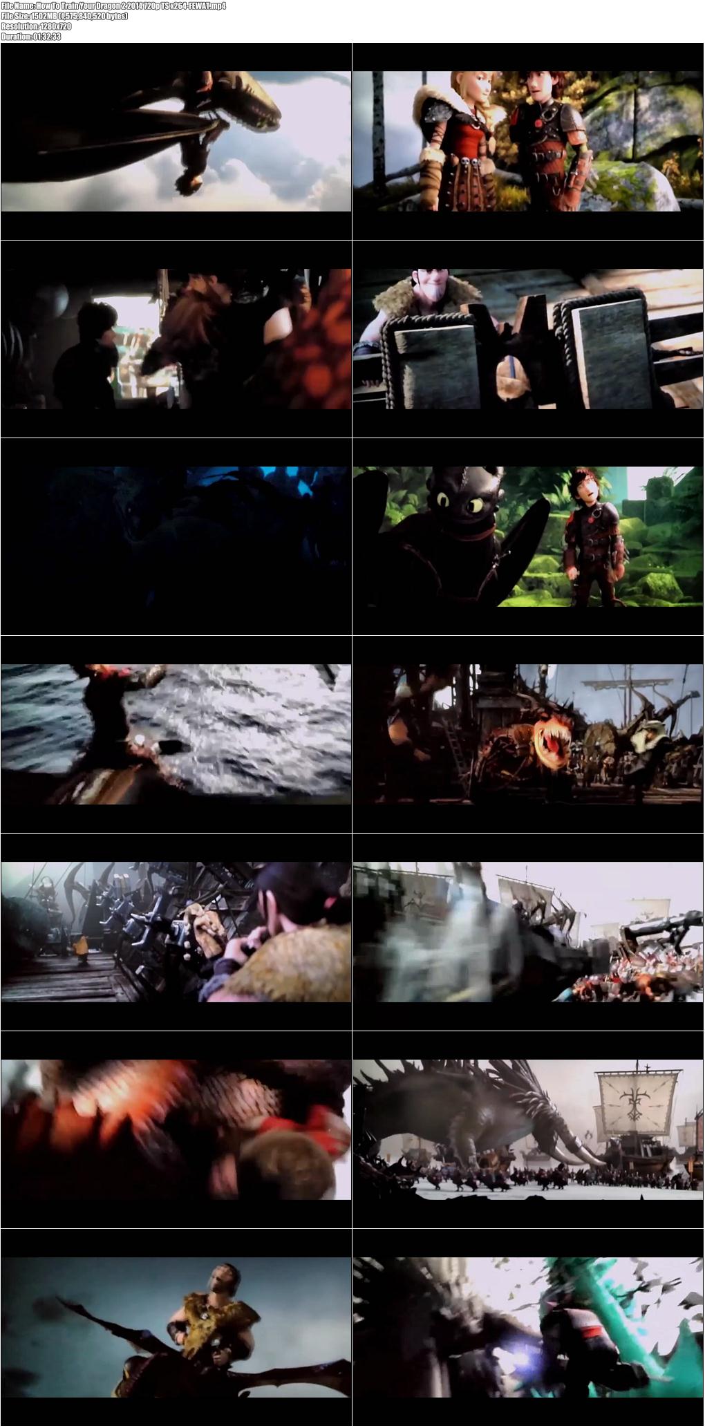 How To Train Your Dragon 2 2014 720p TS x264-FEWAT