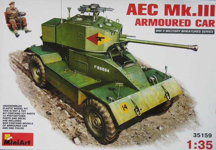 AEC Mk III 1/35 Miniart 1408190606096670112463876