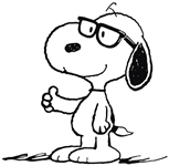 Snoopy Lunette2