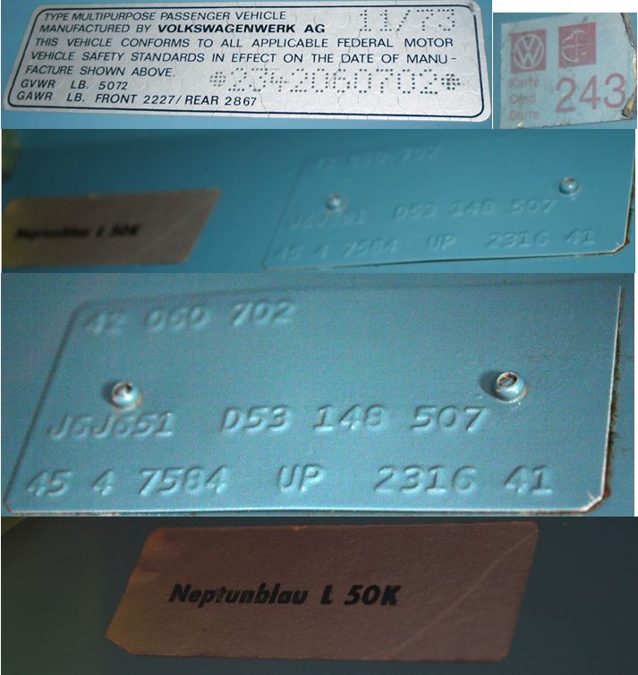 num&Atilde;&copy;ros rivi nept blue