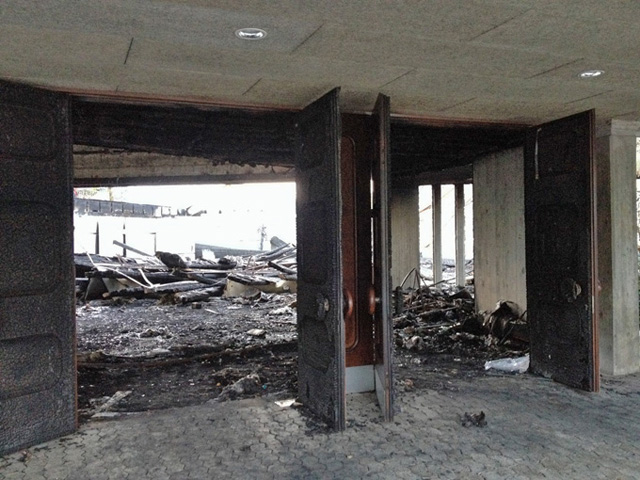 2014 : Eglise du Lignon détruite par un incendie 1409160303301858212527345