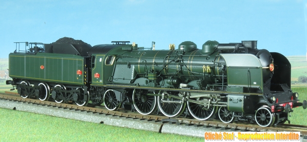 Locomotive Vapeur REE MB-003 231G 191 EST Ex PLM - échelle HO - Neuve