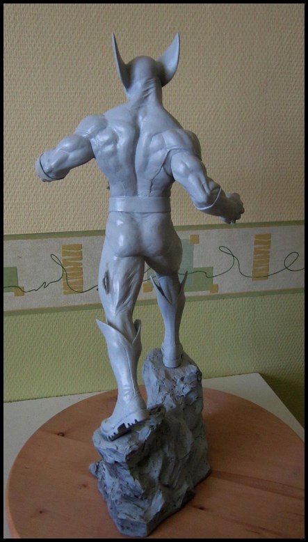 Wolverine Bronze version peinte 14100608373916083612589599