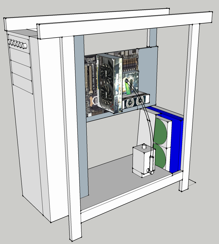 Boitier cot&eacute; sans glissi&eacute;re