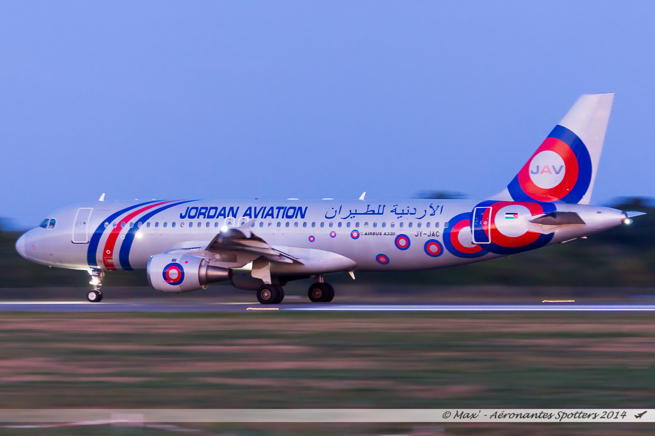 [22/09/2014] Airbus A320 (JY-JAC) Jordan Aviation 14101412434518119312610172