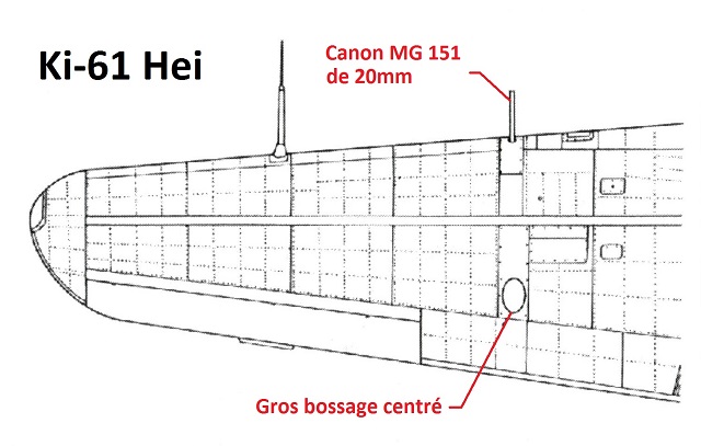 Ki-61 Hien Fine Molds 1/72ème - Fin de la version Otsu le 12/05! 1410161104279736112617471
