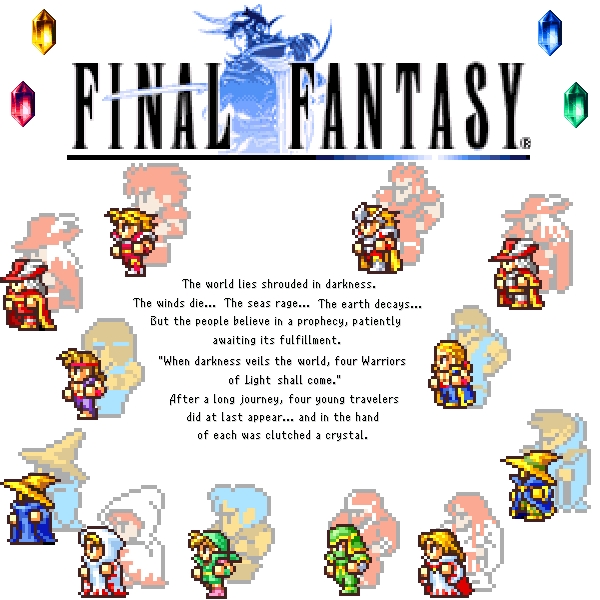 Final Fantasy I et II : dawn of souls 1410181027444975112624128