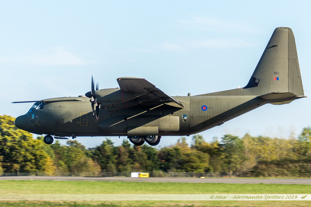 Spotting 18/10/2014 : C130 Royal Air Force ZZ883, 738 Enter air Hybride ; 320 Corsica anniversaire ; Do328 BA 14101906003918119312626010