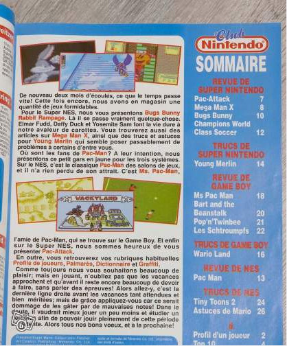 Club Nintendo edition 3 1994 - 2