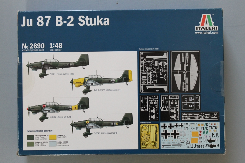 [concours avions allemand WWII] Junkers Ju87 B-2 Italeri 1/48 1411180218318566312715481