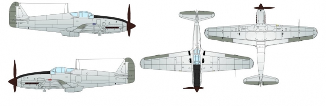 Ki-61 Hien Fine Molds 1/72ème - Fin de la version Otsu le 12/05! 1411191245509736112718435
