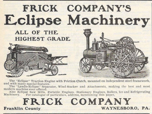 FRICK tractor (made in USA) 14112912402217714612748809