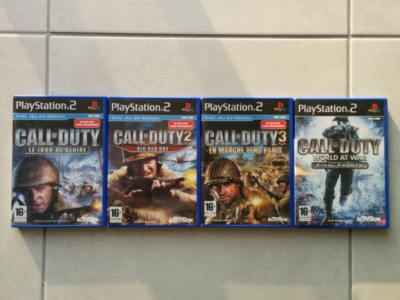 Lots Call Of Duty / Medal Of Honor PS2 1412310248573841212837107