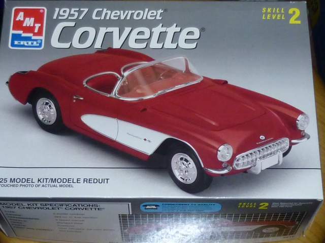 Chevrolet corvette 1/25 15012110413513504512894483