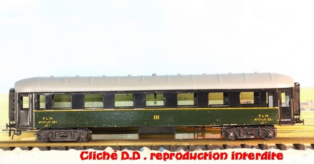 WAGONS MARTIN/FEX-MINIATRAIN 4 éme série 1953/54 1ère partie wagons longueur 23 cm 15021008210316773112952083