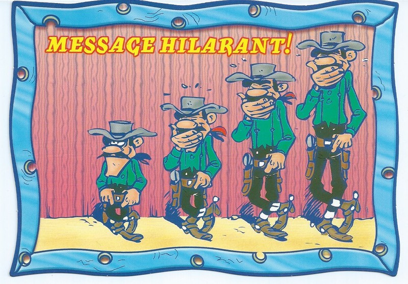 CPM Postcard LUCKY LUKE /" EDITION YVON /" N° 25 21 0434 /" CARTE POSTALE
