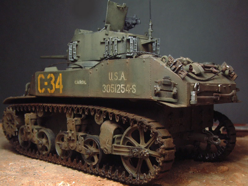 [AFV club] M5A1 Stuart - 1/35e