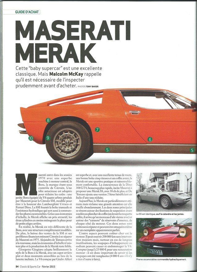 2015 Classic & sports car Merak 1