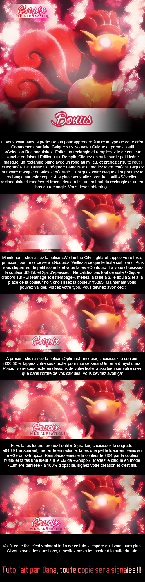 [Orange et +] Signature complète "Goupix Un renard mystique" CS6 15031407501111422113069752