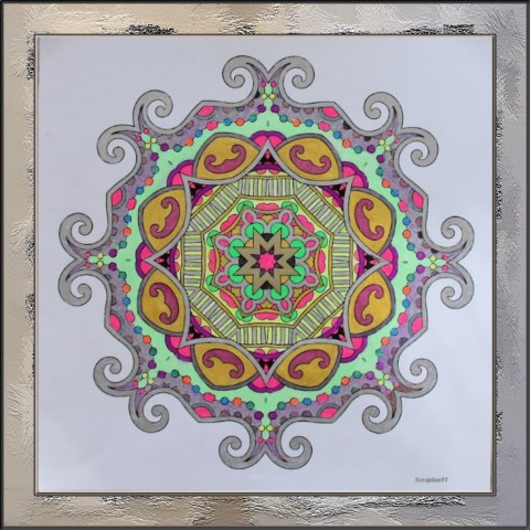CarteMandala�ArtTh�rapie - Mandala2Cadre [640x480]