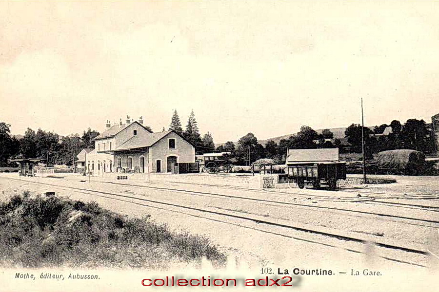la courtine gare 1905